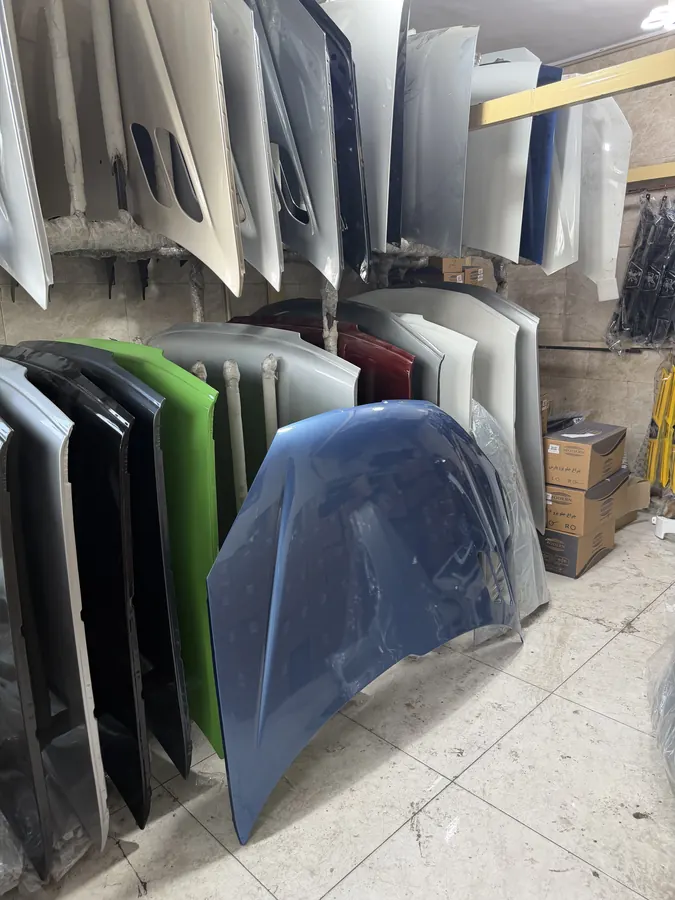 کاپوت پژو ۲۰۶ — آبی متالیک